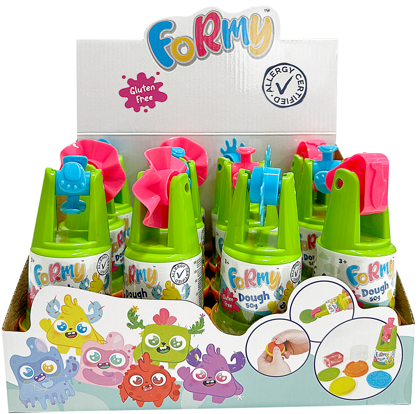 FoRmy muovailumassa 50g, työkalu ja muotti