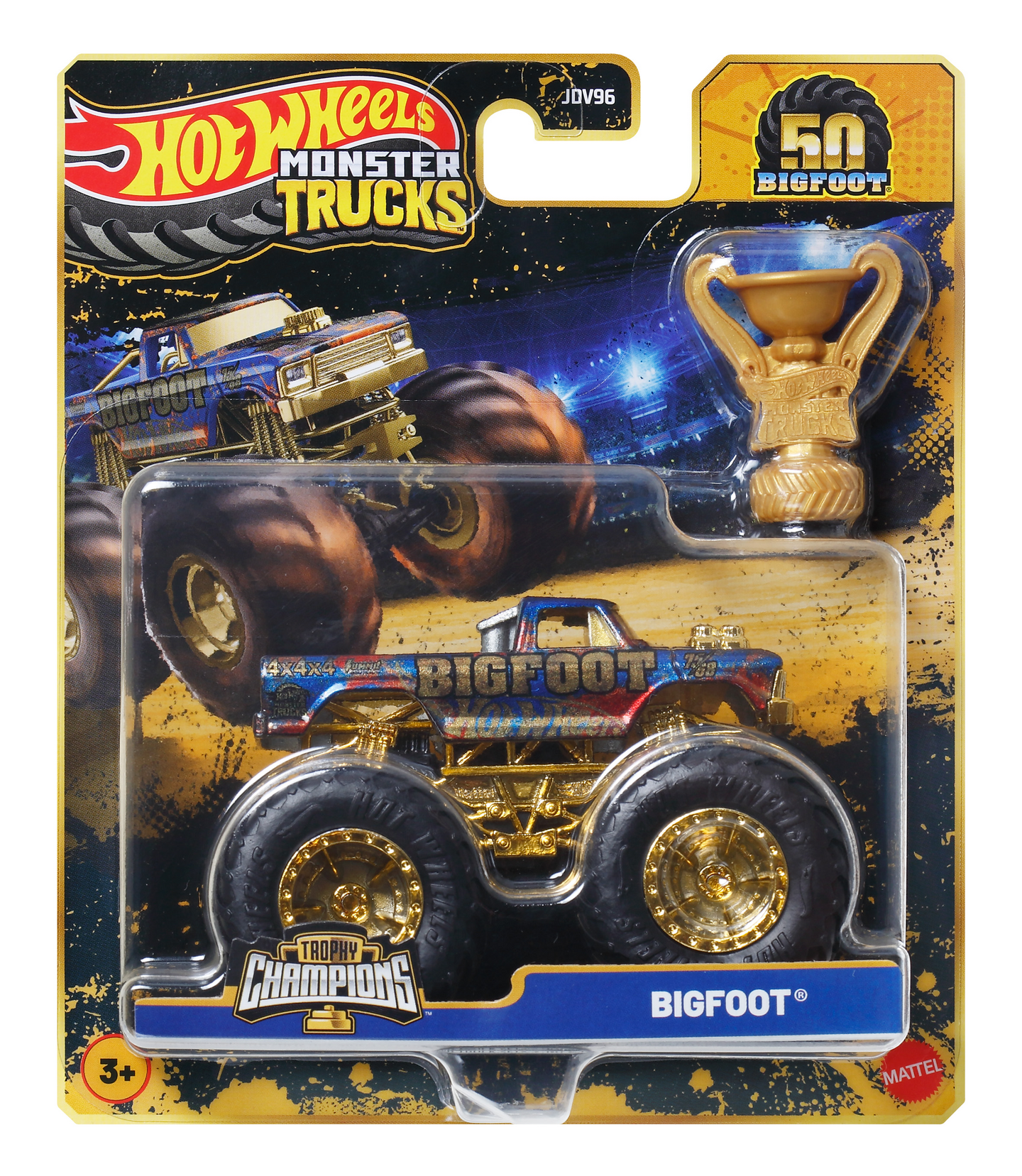 Monster Trucks Bigfoot Trophy Champions 1:64