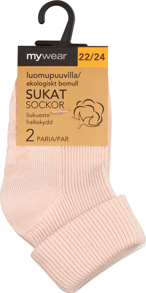 mywear vauvojen sukat 2pr/pkt