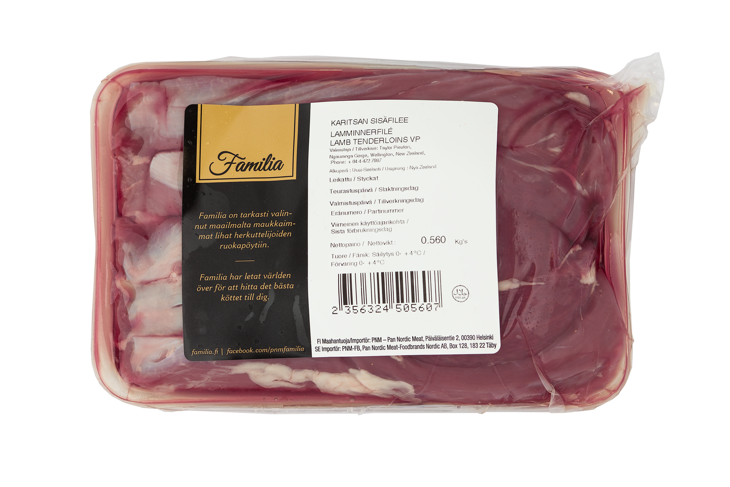 Familia Karitsan sisäfilee n. 500g
