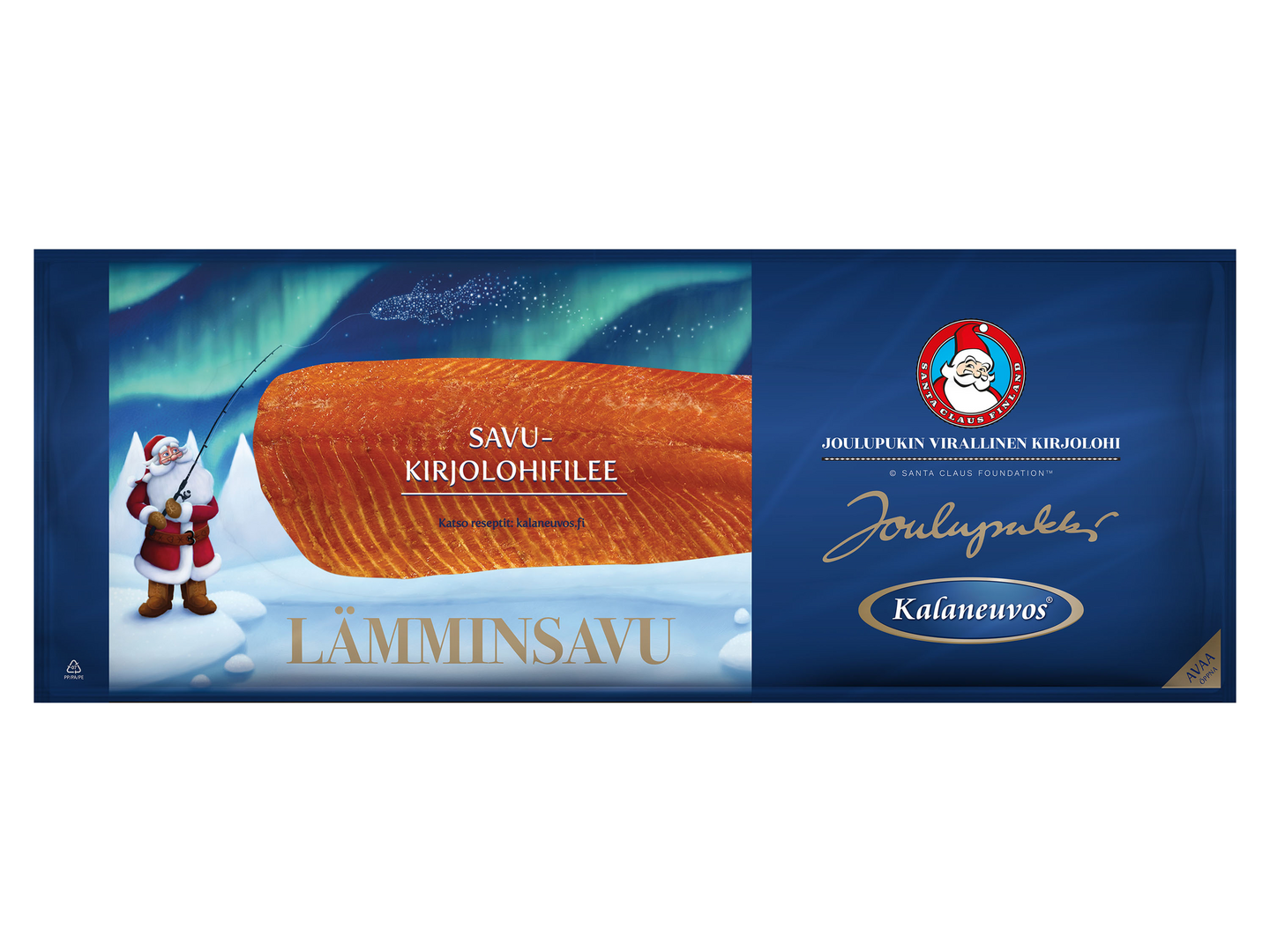 Kalaneuvos savukirjolohifilee ruodoton n700g vakuumipakattu