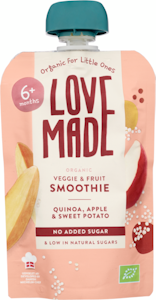 Lovemade Luomu smoothie kvinoa, omena & bataatti 100g 6kk