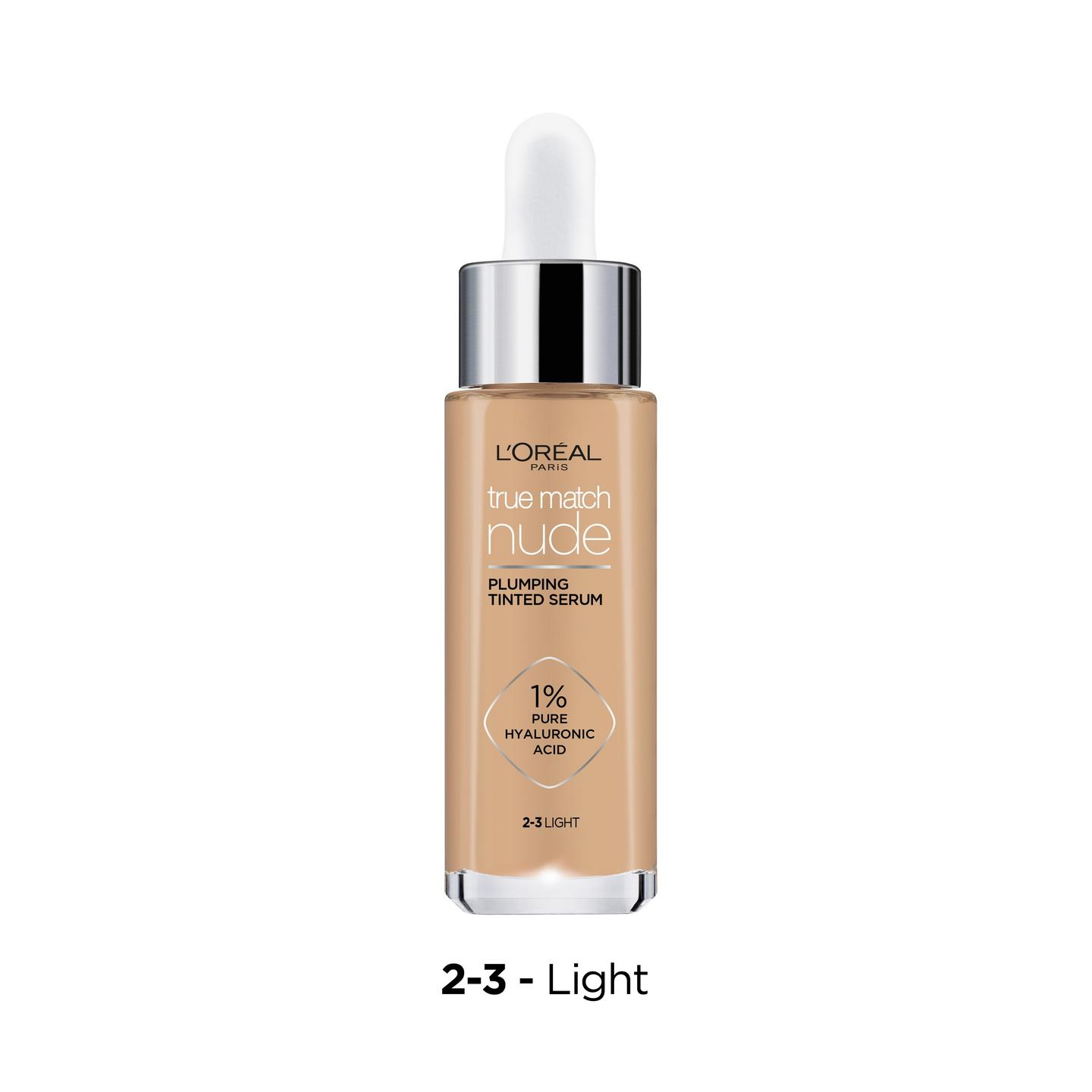 L'Oréal Paris True Match Nude Plumping Tinted Serum meikkivoide 30ml 2-3 Light