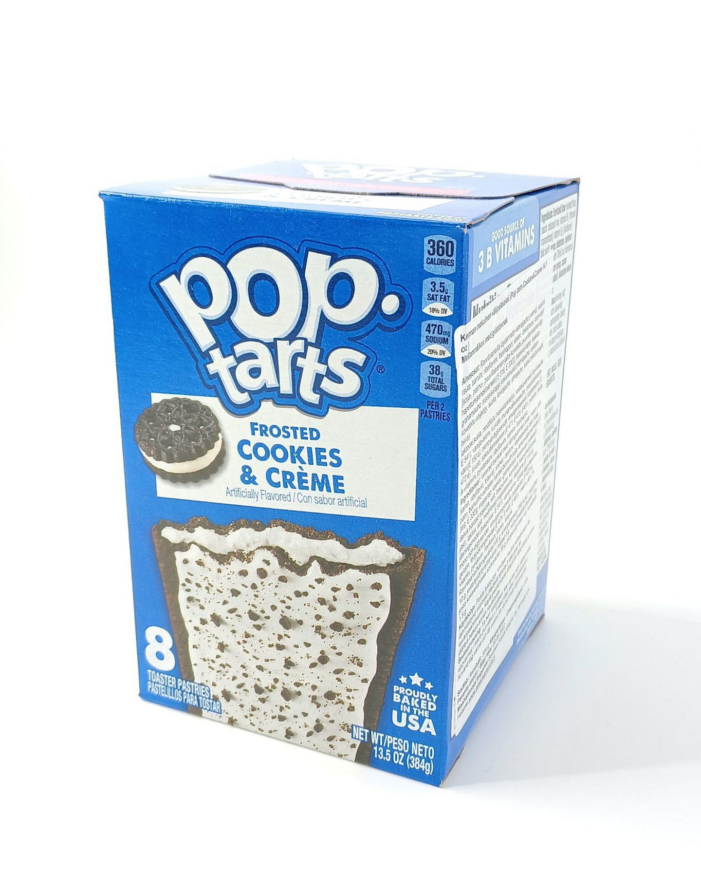 Kellogg´s Pop-Tart Cookies & Cream 384g