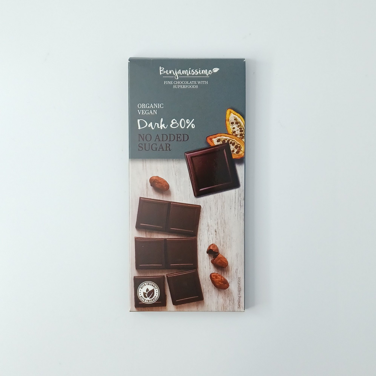 Benjamissimo luomu vegaaninen tumma suklaa 70g