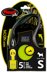 Flexi New Neon S nauha 5m keltainen