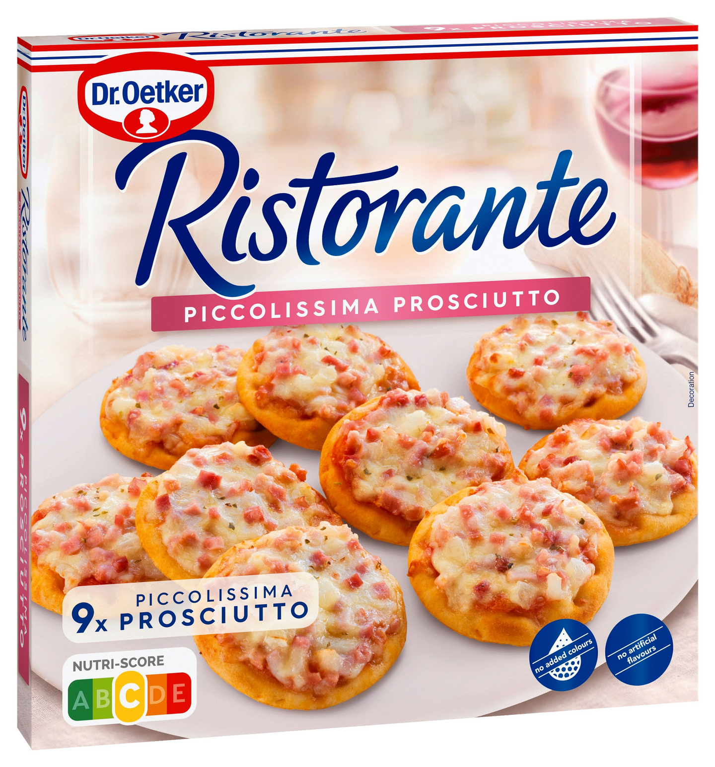 Dr. Oetker Ristorante Piccolissima Prosciutto minipizzat 216g pakaste