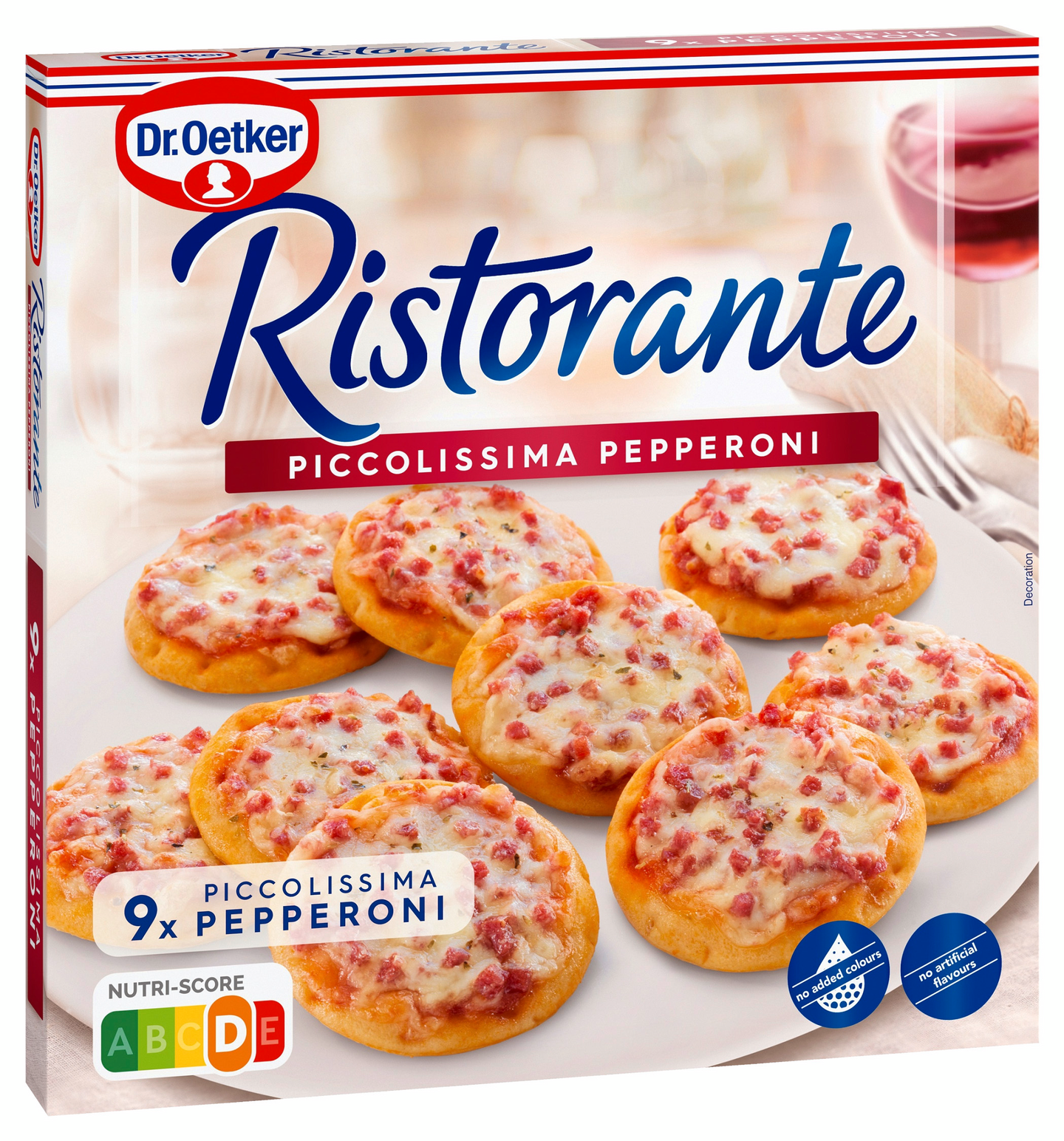 Dr. Oetker Ristorante Piccolissima Pepperoni minipizzat 216g pakaste