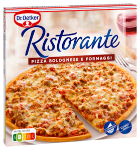 Dr. Oetker Ristorante bolognese e formaggi pizza 375g pakaste