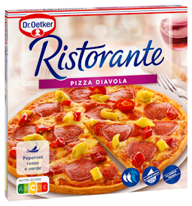 Dr. Oetker Ristorante diavola pizza 350g pakaste