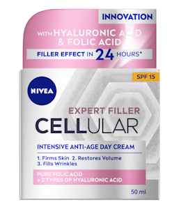 Nivea päivävoide 50ml Cellular Hyaluron Filler Extra Firming Anti-Wrinkle Day Cream sk15