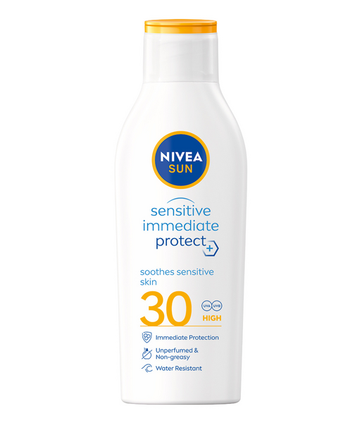 Nivea Sun aurinkosuojavoide 200ml sk30 Sensitive Immediate Protec