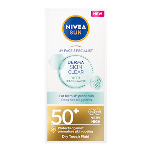 Nivea Sun aurinkosuojavoide 40ml UV Face Derma Blemish Control Fluid SK50+