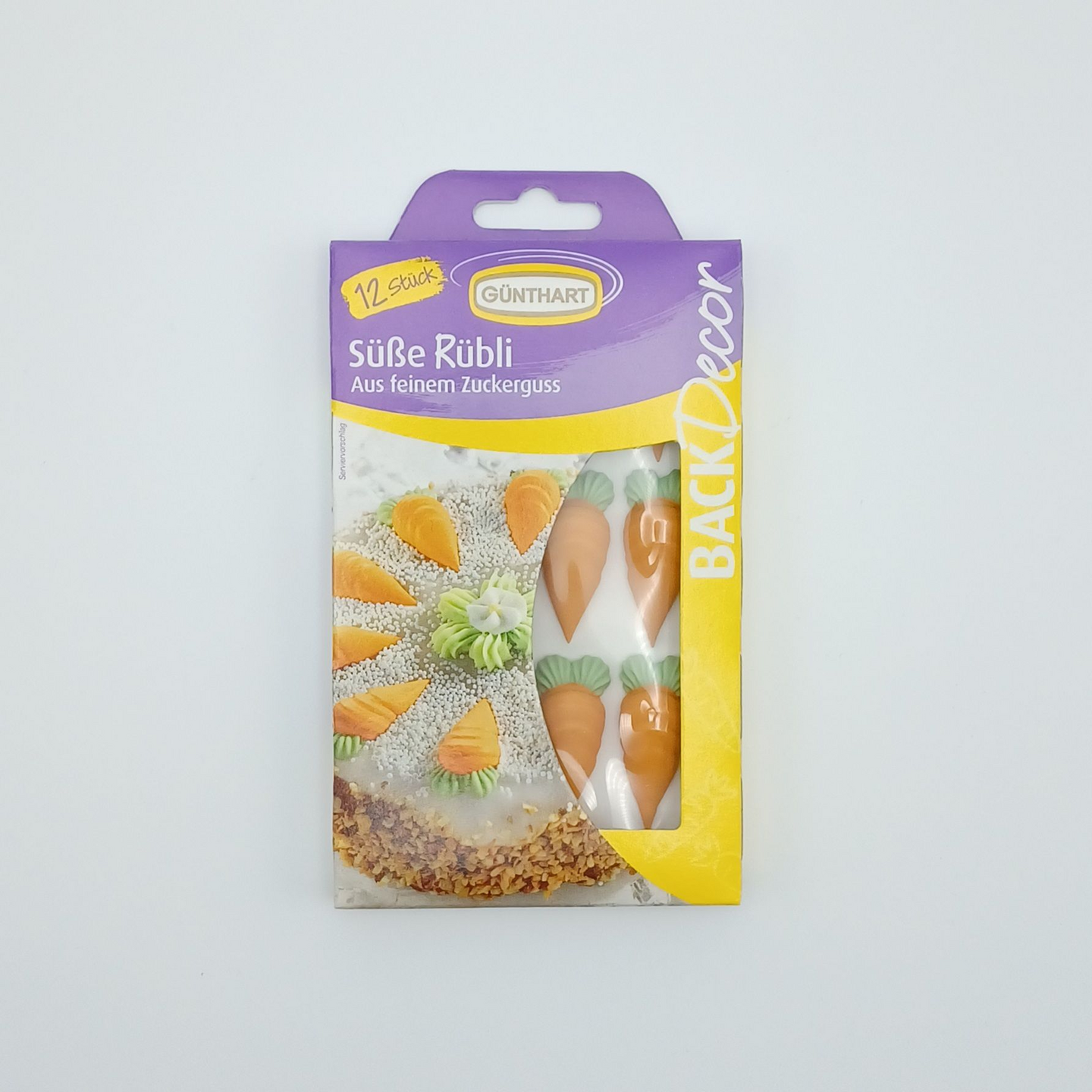 Günthart sokeriporkkanat 12kpl/36g