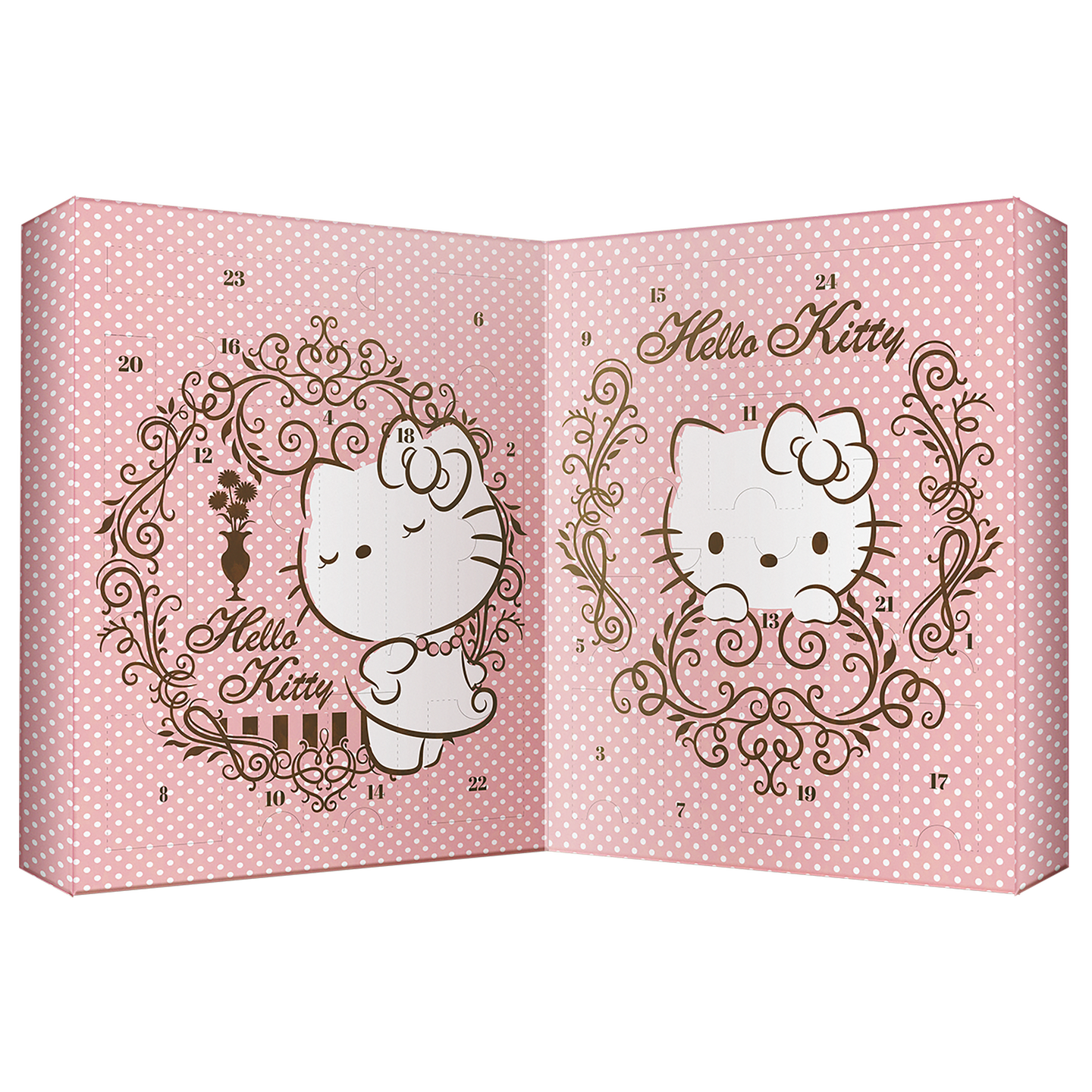 Hello Kitty meikkijoulukalenteri aikuisille