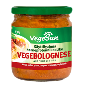 Vegesun herneproteiini bolognese 380g