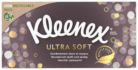 Kleenex Ultra Soft nenäliina box 64kpl