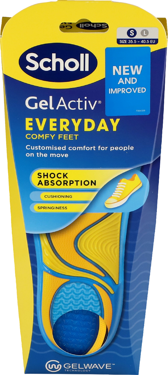 Scholl GelActiv Everyday pohjallinen Small
