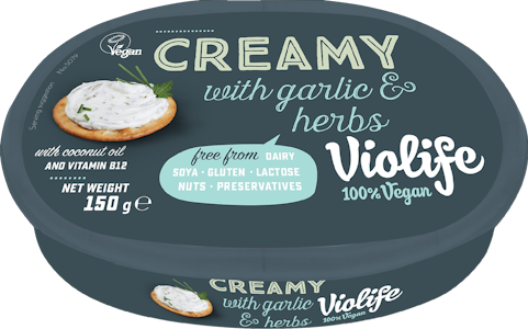 Violife Creamy Garlic&Herbs 150g kasvirasva