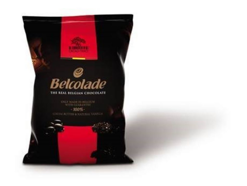 Belcolade tumma suklaanappi Cacao Trace 1kg