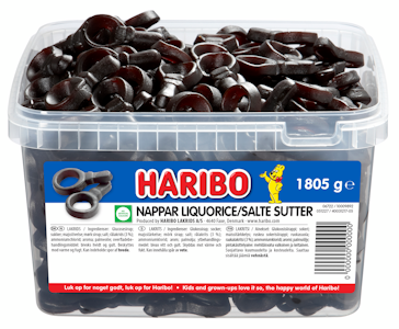 Haribo Salmiakkitutti 1,805kg