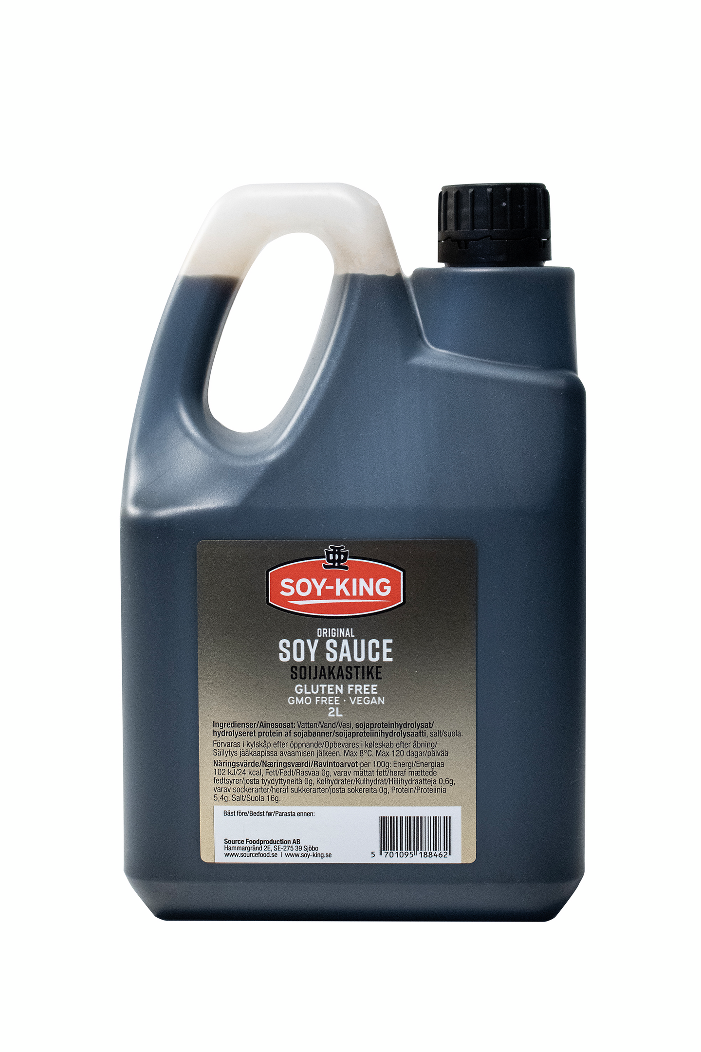 Soy-king soijakastike 2l gluteeniton