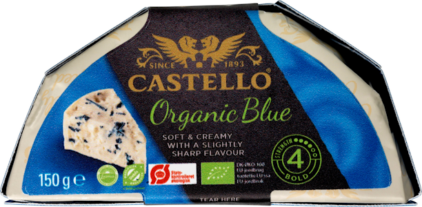 Castello blue sinihomejuusto 150g luomu