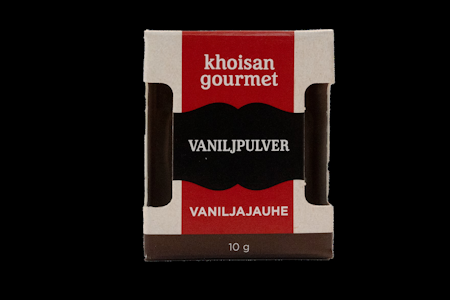 Khoisan Gourmet vaniljapulveri 10g