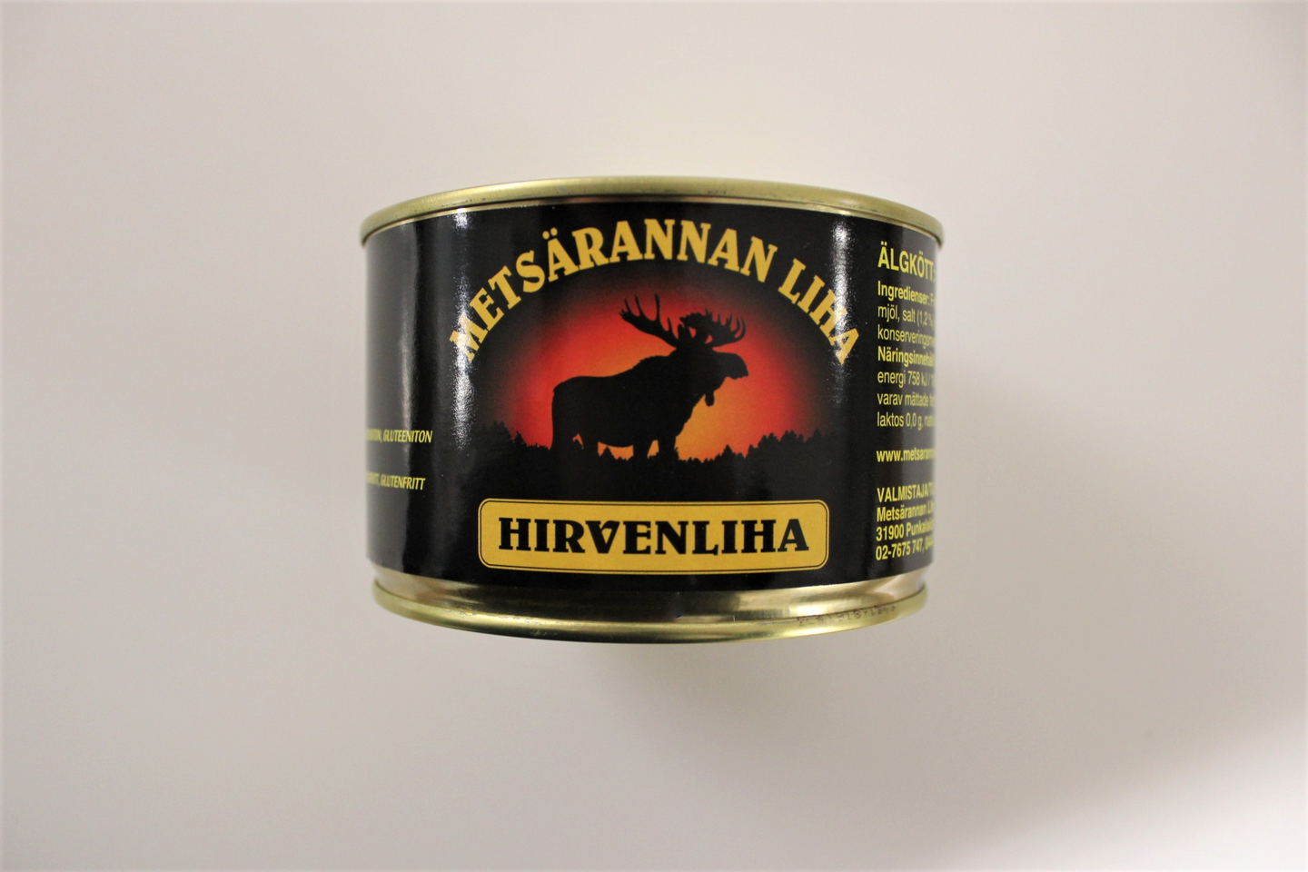 Metsärannan kauppa Hirvenlihasäilyke 400g, suomalaista hirvenlihaa