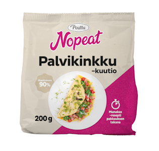 Pouttu Nopeat palvikinkkukuutio 200g