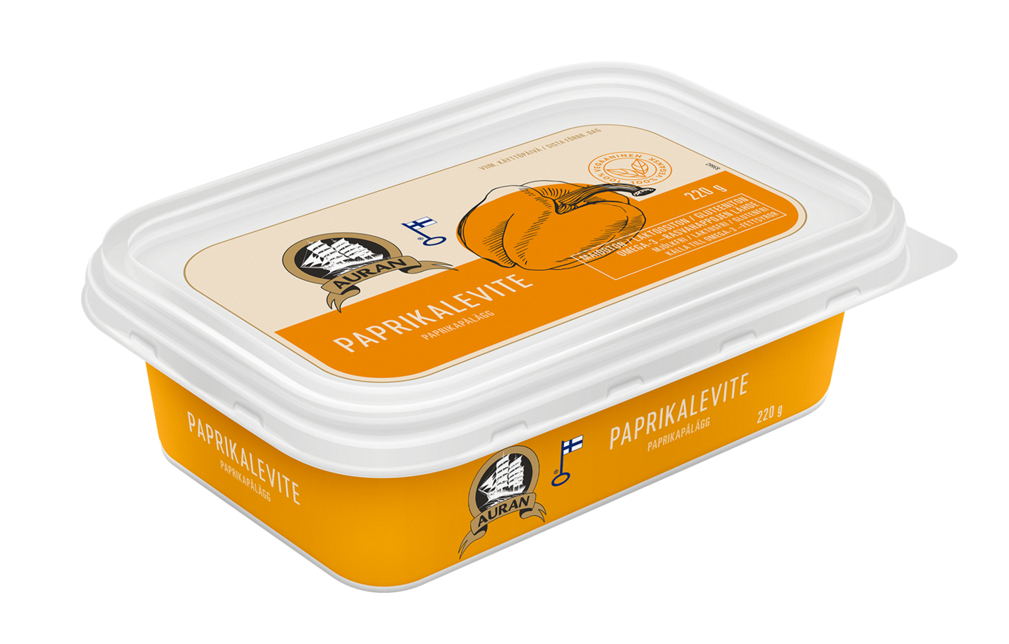 Auran levite 220g Paprika