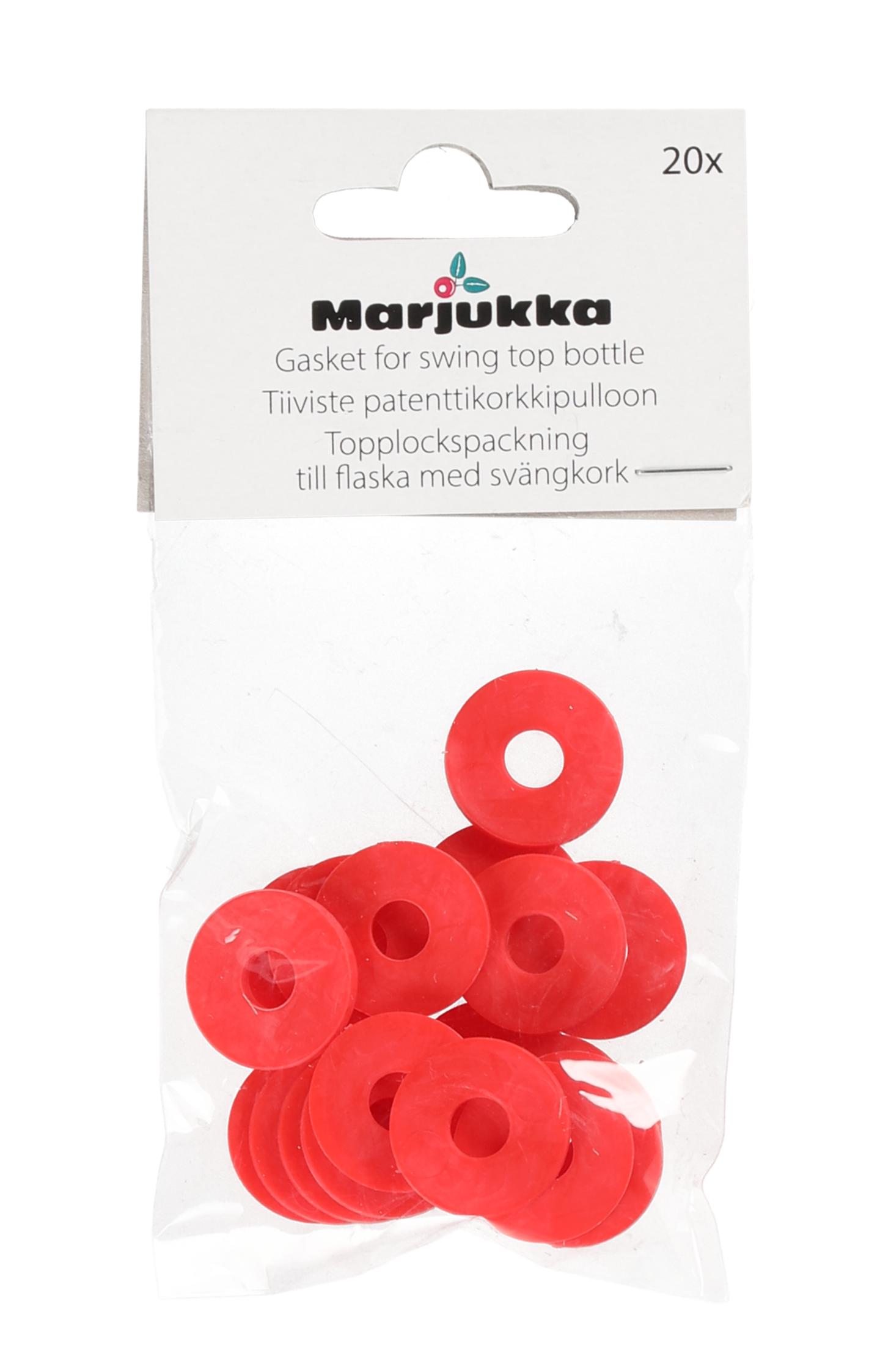 Marjukka Tiiviste patenttikorkkipulloon