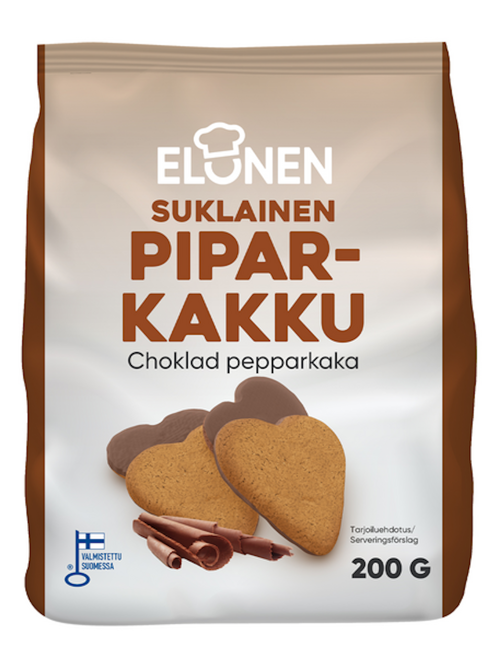 Elonen piparkakku 200g suklainen — HoReCa-tukku Kespro