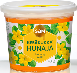 SAM Kesäkukka hunaja juokseva 450g