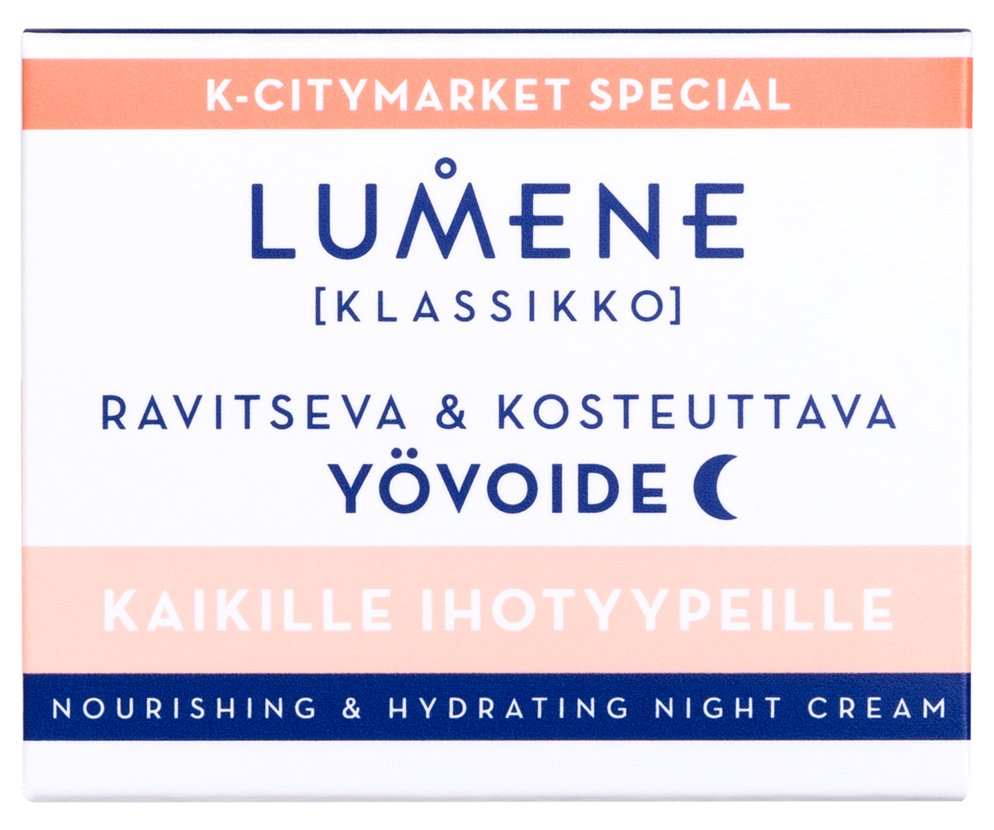 Lumene KLASSIKKO Special Edition ravitseva & kosteuttava yövoide 50ml