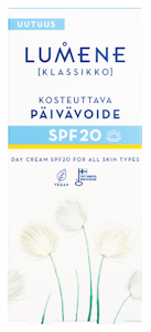 Lumene KLASSIKKO Kosteuttava päivävoide SPF20 50 ml