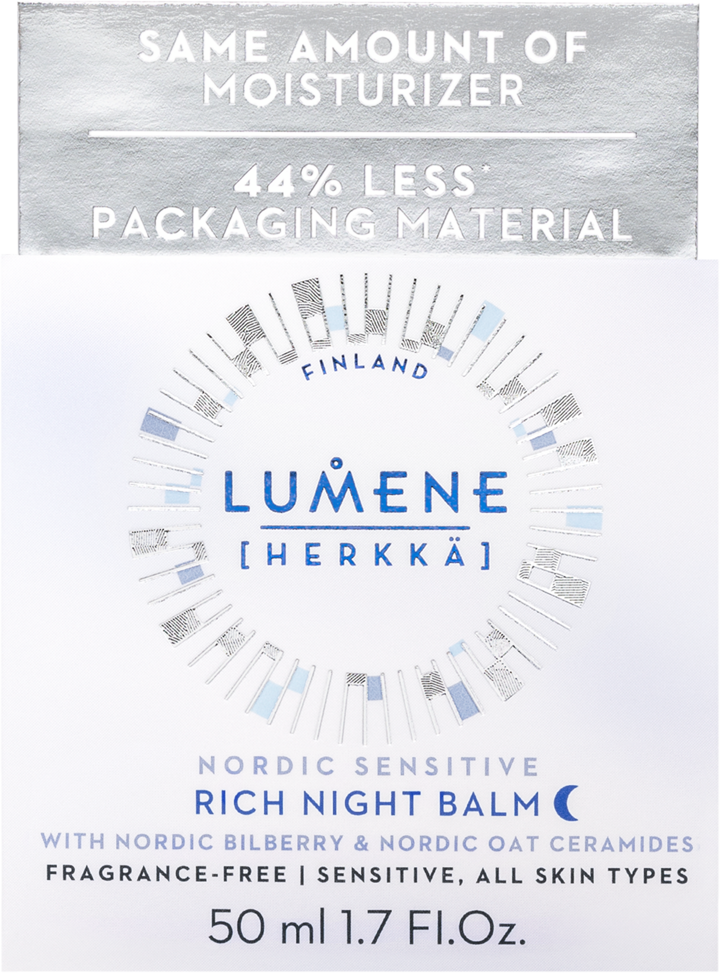 Lumene HERKKÄ Rauhoittava & ravitseva yövoide 50 ml