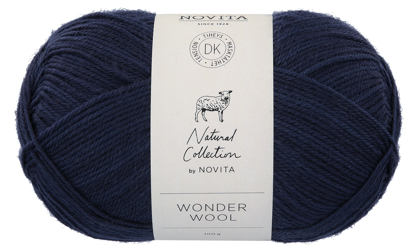 Novita Wonder Wool DK villalanka 100g 163 iltahämärä