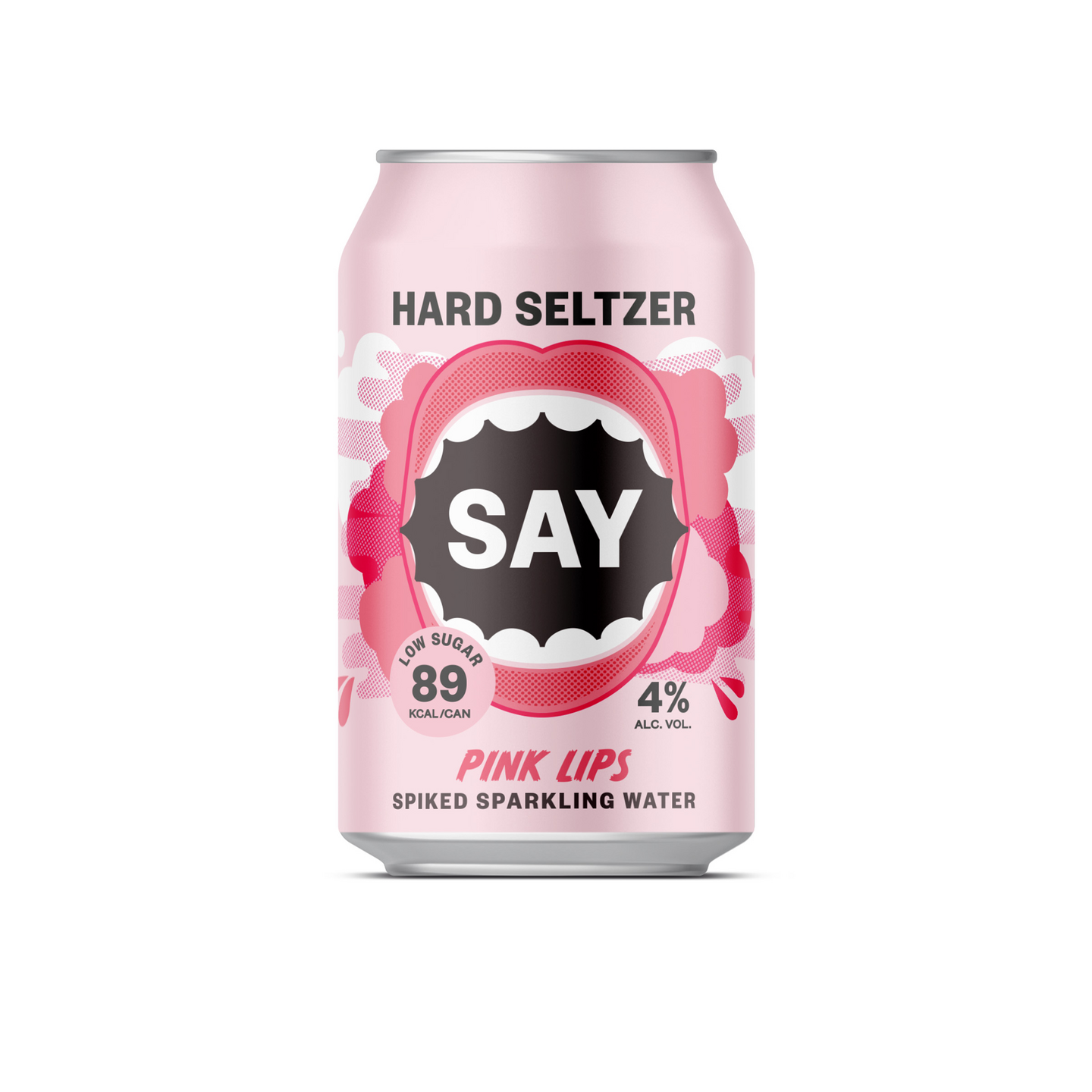 SAY Hard Seltzer Pink Lips 4 0,33l MINIDOLLY — HoReCatukku Kespro