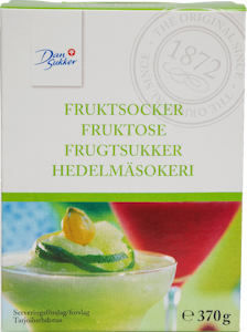 Dansukker hedelmäsokeri 370g