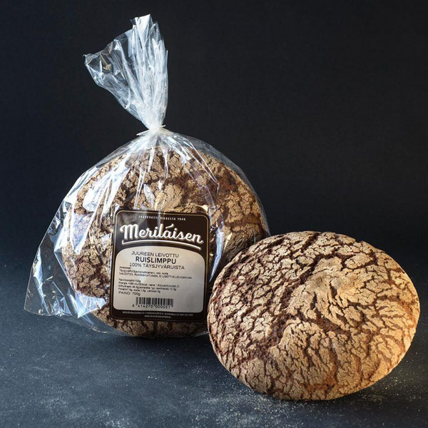 Meriläisen juureen leivottu Ruislimppu 100% ruis