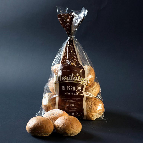 Meriläisen Ruisrouhesämpylät 8 kpl/400g