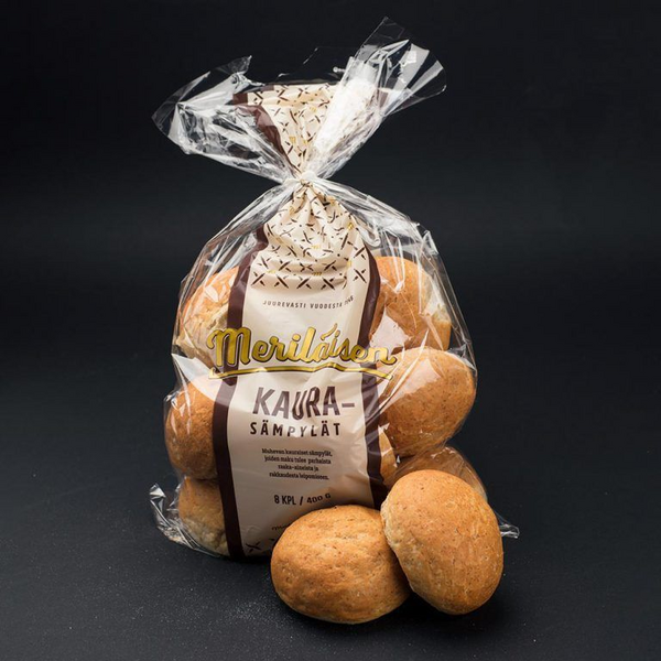 Meriläisen kaurasämpylät 8 kpl/400g