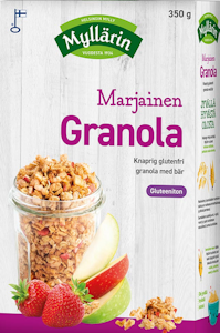 Myllärin Marjainen Granola 350g gluteeniton