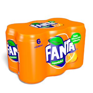 Fanta Appelsiini 0,33l 6-pack