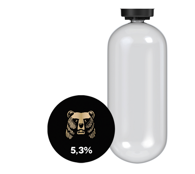 Karhu Lager olut 5,3% 20l DM astia