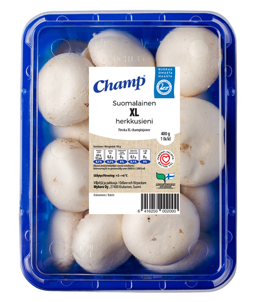 Champ herkkusieni XL 400g Suomi