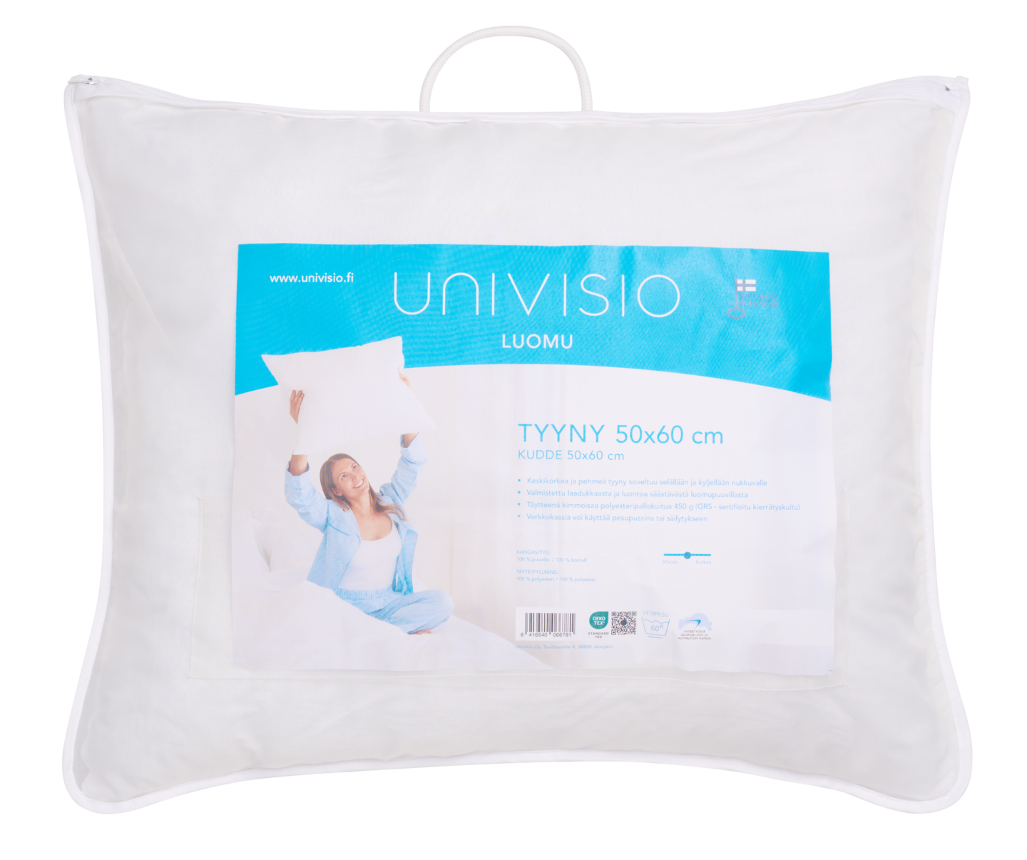 Univisio Luomu tyyny 50x60 cm