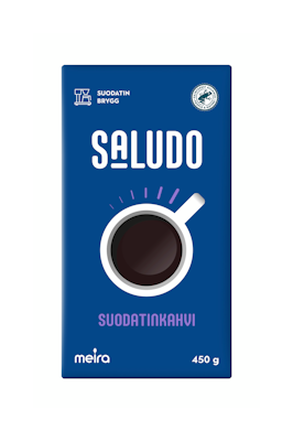 Saludo suodatinkahvi 450g RFA