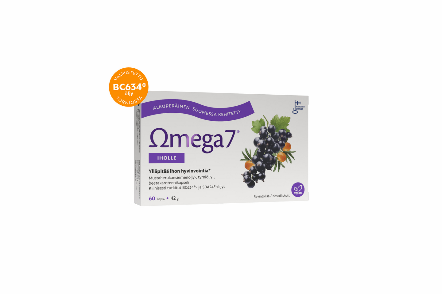 Omega7 BC634® + SBA24® Iholle 60 kaps